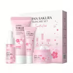 LAIKOU Sakura Cherry Blossom Skincare Set - 4pcs